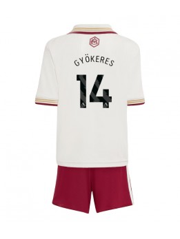 Arsenal Viktor Gyokeres #14 Replika Tredje Kläder Barn 2025-26 Kortärmad (+ byxor)